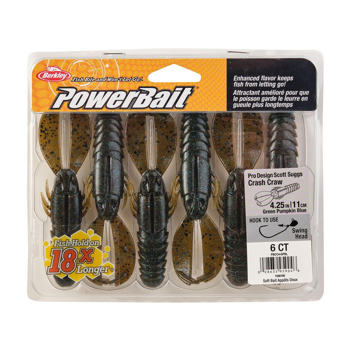 Berkley PowerBait® Crash Craw