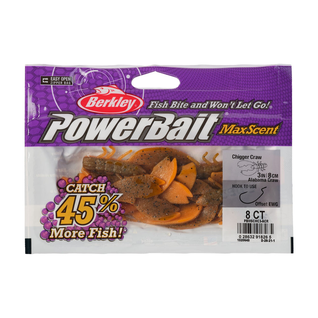 Berkley PowerBait® MaxScent Chigger Craw