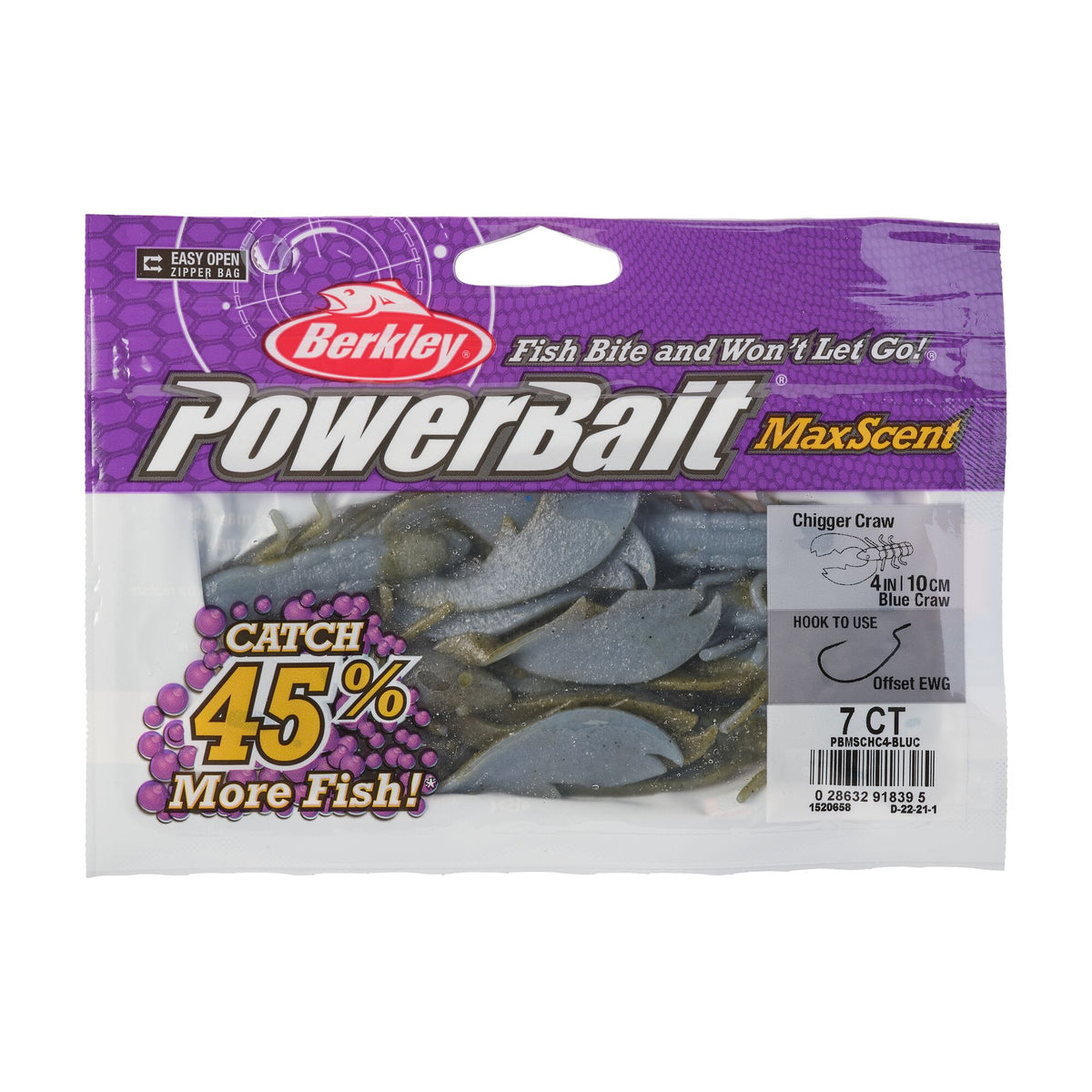 Berkley PowerBait® MaxScent Chigger Craw