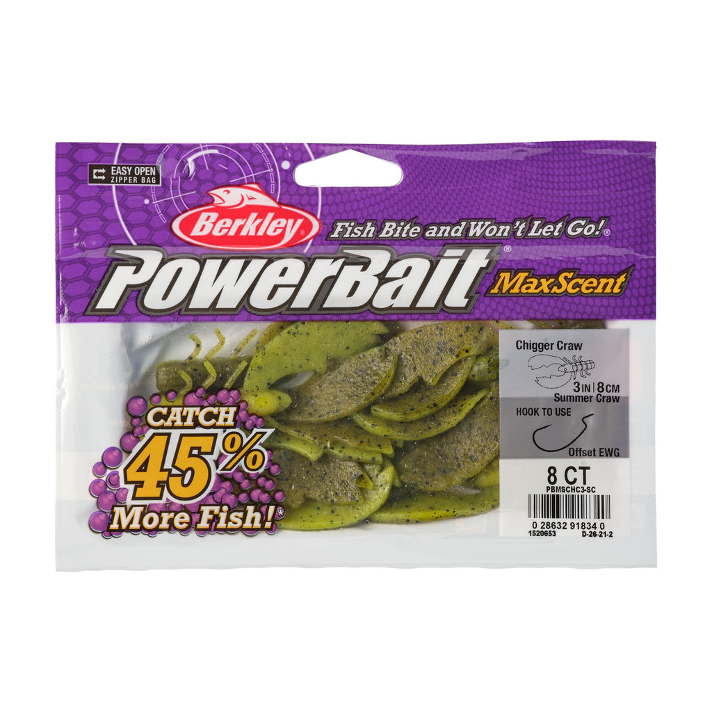 Berkley PowerBait® MaxScent Chigger Craw